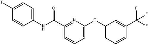 氟吡酰草胺 结构式