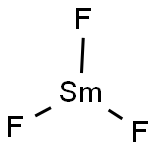 无水氟化钐 结构式