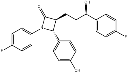 ENT-依折麦布 结构式