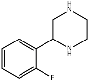 2-(2-氟苯基)哌嗪化合物 结构式