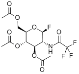 (2R,3S,4R,5R,6S)-2-(acetoxymethyl)-6-fluoro-5-(2,2,2-trifluoroacetamido)tetrahydro-2H-pyran-3,4-diyldiacetate