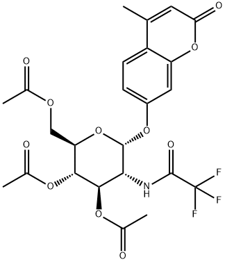 4-Methylumbelliferyl 3,4,6-tri-O-acetyl-2-deoxy-2-trifluoroacetamido-a-D-glucopyranoside