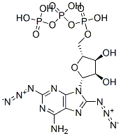 2,8-diazidoadenosine 5'-triphosphate 结构式