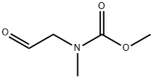 Carbamic acid, methyl(2-oxoethyl)-, methyl ester (9CI) 结构式