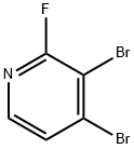 3,4-二溴-2-二氟吡啶 结构式