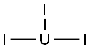 uranium triiodide 结构式