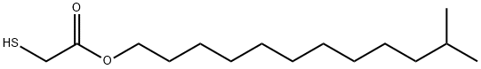 Isotridecyl thioglycolate 结构式