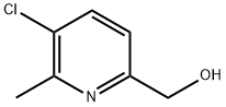 (5-氯-6-甲基吡啶-2-基)甲醇 结构式