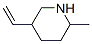 Piperidine, 5-ethenyl-2-methyl- (9CI) 结构式