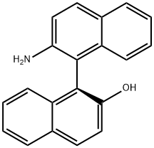 (S)-(+)-2-氨基-2'-羟基-1,1'-联萘 结构式