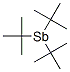 Tri-tert-butylantimony(III) 结构式