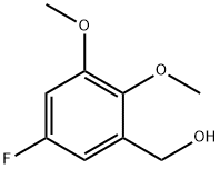 (5-氟-2,3-二甲氧基苯基)甲醇 结构式