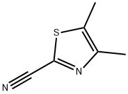 4,5-二甲基噻唑-2-甲腈 结构式