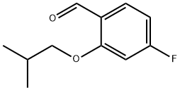 4-Fluoro-2-isobutoxybenzaldehyde 结构式