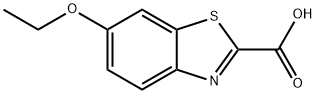 6-乙氧基苯并[D]噻唑-2-甲酸 结构式