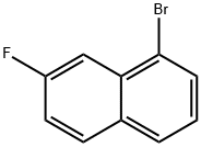 1-溴-7-氟萘 结构式