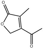 2(5H)-Furanone, 4-acetyl-3-methyl- (9CI) 结构式