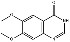 6,7-二甲氧基喹唑啉-4-酮 结构式