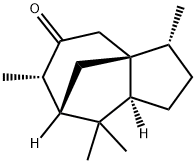 雪松烷-9-酮 结构式