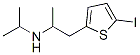 N-isopropyl-2-(2-aminopropyl)-5-iodothiophene 结构式