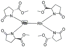 二铑催化剂 结构式