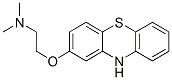 2-(10H-phenothiazin-2-yloxy)-N,N-dimethylethanamine 结构式