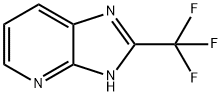 2-三氟甲基-1H-咪唑并[4,5-B]吡啶 结构式