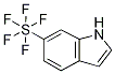 6-(五氟-Λ6-磺酰基)-1H-苯并[D][1,2,3]三唑 结构式