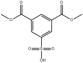 1,3-苯二羧酸-5-磺基-1,3-二甲酯 结构式