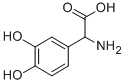3,4-二羟基苯基甘氨酸 结构式