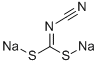 DISODIUM CYANODITHIOIMIDOCARBAMATE 结构式