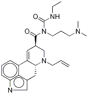 9,10-Didehydro Cabergoline 结构式