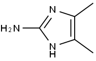4,5-二甲基-2-氨基-1H-咪唑 结构式