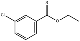 m-Chlorobenzenethiocarboxylic acid O-ethyl ester 结构式