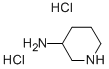 3-氨基哌啶二盐酸盐 结构式