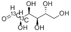 D-葡萄糖-1,2-13C2 结构式