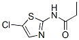 N-(5-Chlorothiazol-2-yl)propanamide 结构式