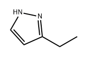 3-乙基-2H-吡唑 结构式