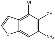 4,5-Benzofurandiol,  6-amino- 结构式
