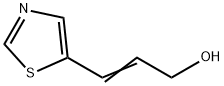 2-Propen-1-ol,  3-(5-thiazolyl)- 结构式