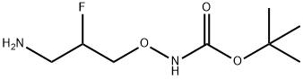 Carbamic acid, (3-amino-2-fluoropropoxy)-, 1,1-dimethylethyl ester (9CI) 结构式