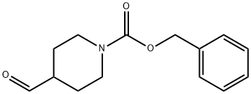 4-甲酰基-N-CBZ 哌啶 结构式