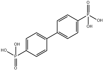 联苯-4,4-二膦酸 结构式