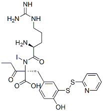 3-(2-pyridyldithio)propionylarginylmonoiodotyrosine 结构式