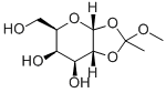 (3AR,5R,6R,7S,7AR)-5-(羟甲基)-2-甲氧基-2-甲基四氢-5H-[1,3]二氧戊环并[4,5-B]吡喃-6,7-二醇 结构式