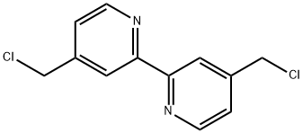 4,4'-二氯甲基-2,2'-联吡啶 结构式