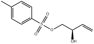 (R)-2-羟基-3-丁烯-1-对甲苯磺酸 结构式