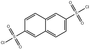 2,6-萘二磺酰氯 结构式