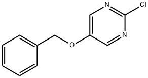 2-氯-5-(苯甲氧基)嘧啶 结构式