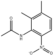 N-乙酰基-2-硝基-5,6-二甲基苯胺 结构式